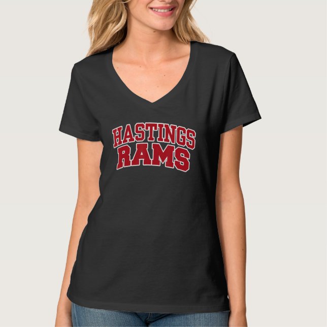 Camiseta Central Community College Hastings Rams 01 (Anverso)