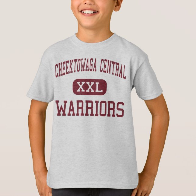 Camiseta Central de Cheektowaga - guerreros - Cheektowaga (Anverso)