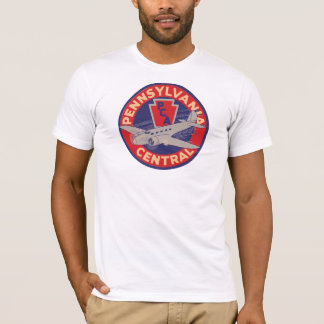 Camiseta central de las líneas aéreas de