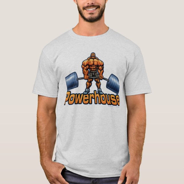 Camiseta Central eléctrica - Deadlift (Anverso)