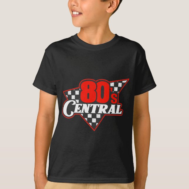 Camiseta central juvenil de los años 80 (Anverso)