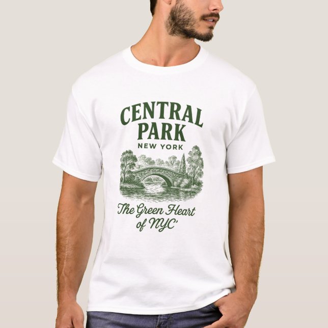 Camiseta Central Park Nueva York (Anverso)