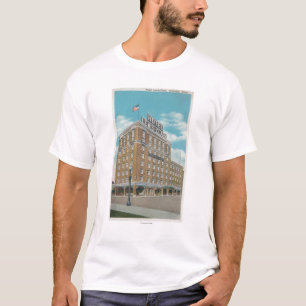 Camiseta Centralia, WA - vista del hotel Lewis-Clark