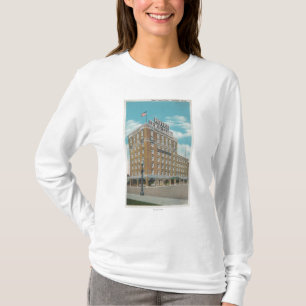 Camiseta Centralia, WA - vista del hotel Lewis-Clark