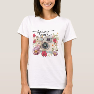 Camiseta Centrarse en lo bueno