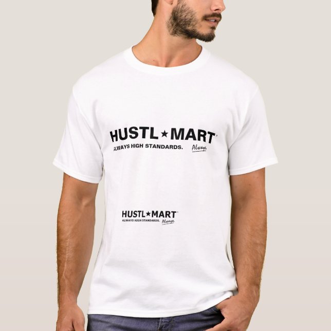 CAMISETA CENTRO COMERCIAL DE HUSTL (Anverso)