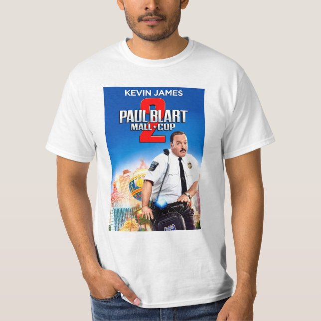 Camiseta Centro comercial Paul blart (Anverso)
