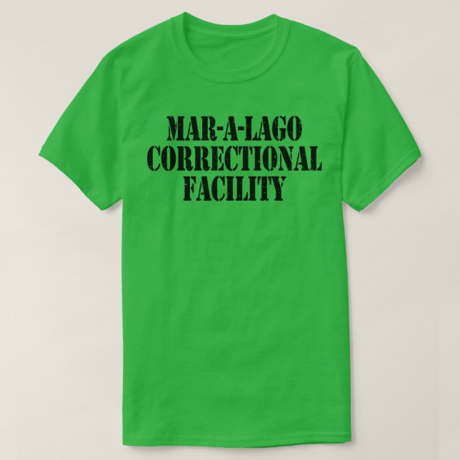 Camiseta Centro Correccional Mar a Lago (Diseño del anverso)