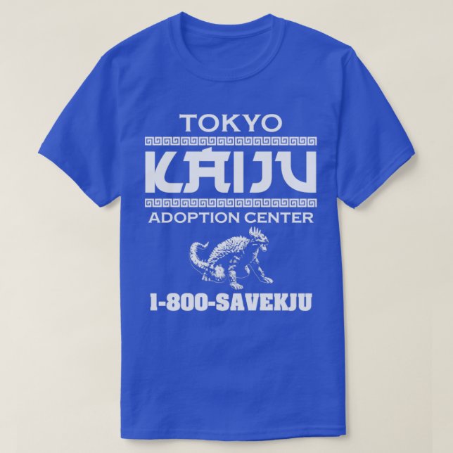 CAMISETA CENTRO DE ADOPCIÓN ANGUIRUS KAIJU (Diseño del anverso)