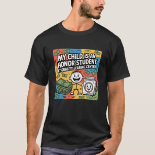 Camiseta Centro de Aprendizaje de Calidad Minnesota Blanque