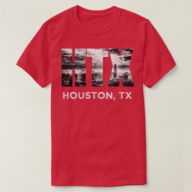 Camiseta Centro de Arte del Área Urbana HTX City de Houston (Diseño del anverso)