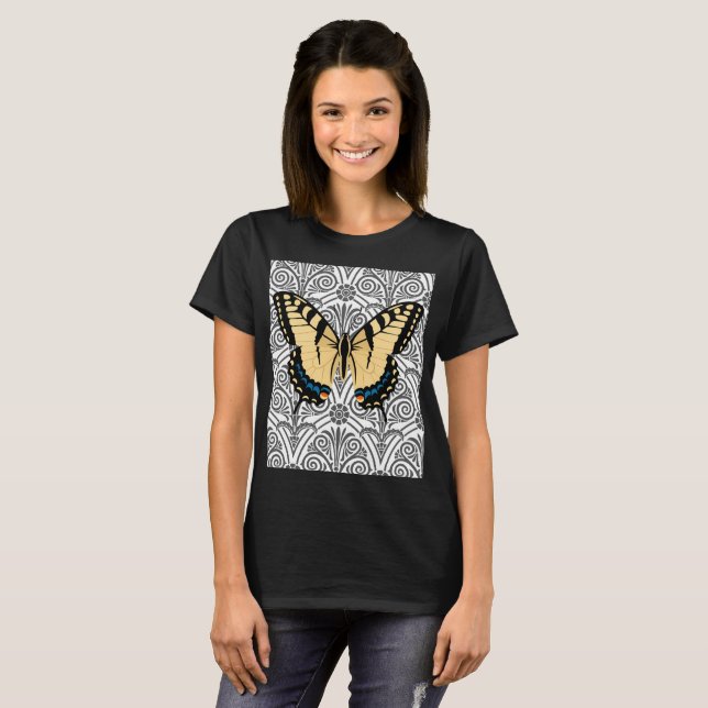 Camiseta Centro de atención de mariposas (Anverso completo)
