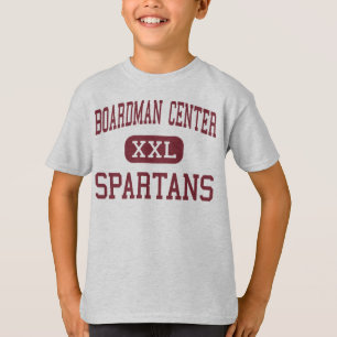 Camiseta Centro de Boardman - Spartans - centro -