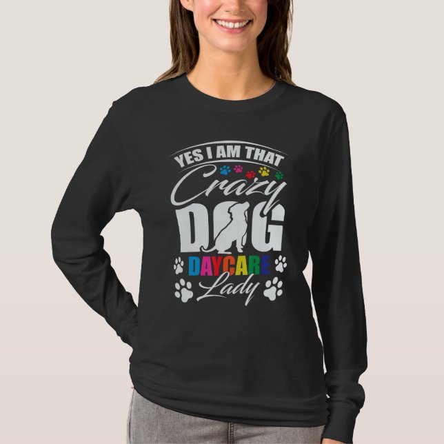 Camiseta Centro de cuidado de perros Doggie Daycare Worker  (Anverso)