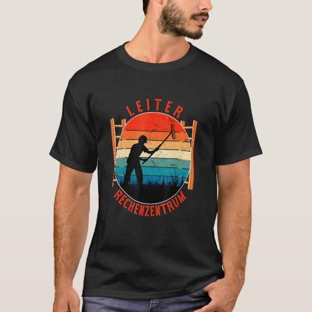 Camiseta Centro de datos del conductor para rastrillo de ja (Anverso)