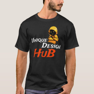Camiseta "Centro de diseño único: Tee gráfico distintivo"