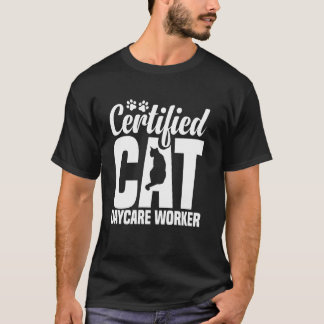 Camiseta Centro de guardería de gatos Kitten Daycare Essent