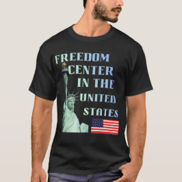 Camiseta Centro de la Libertad en los Estados Unidos Patrió