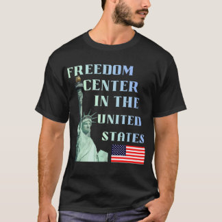 Camiseta Centro de la Libertad en los Estados Unidos Patrió
