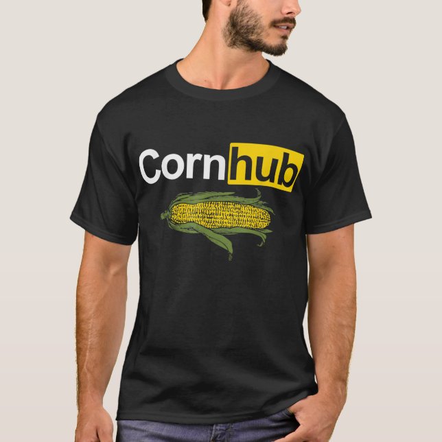 Camiseta Centro de maíz del Día de Acción de Gracias  (Anverso)