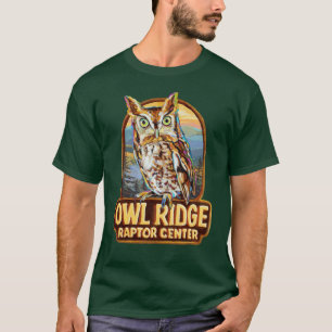 Camiseta Centro de rapaces Owl Ridge Búho chillón oriental