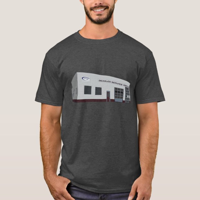 Camiseta Centro de servicios de Deagle (Anverso)