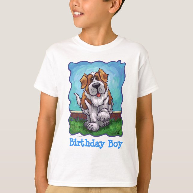 Camiseta Centro del fiesta de St Bernard (Anverso)