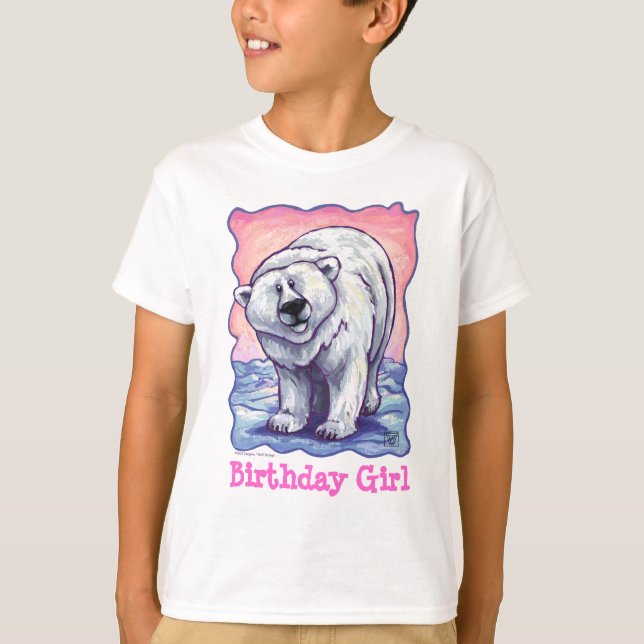 Camiseta Centro del fiesta del oso polar (Anverso)