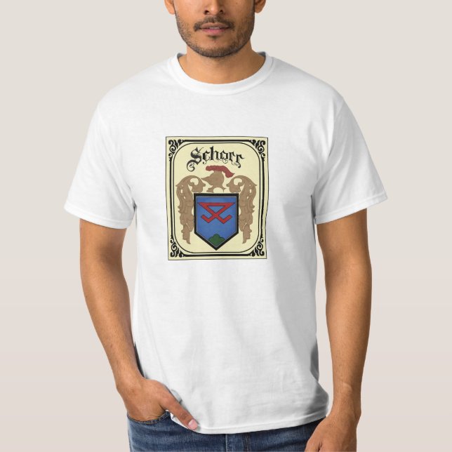 Camiseta Centro Escudo Schorr (hombres) (Anverso)