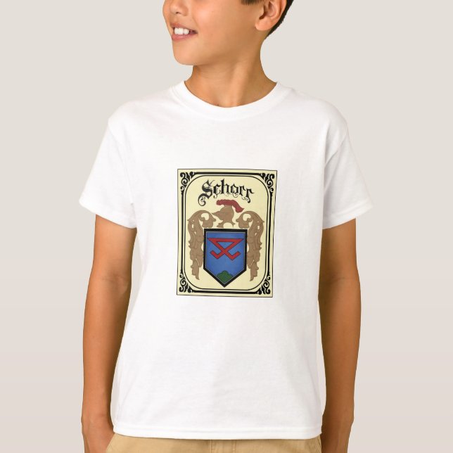 Camiseta Centro Escudo Schorr (niños) (Anverso)