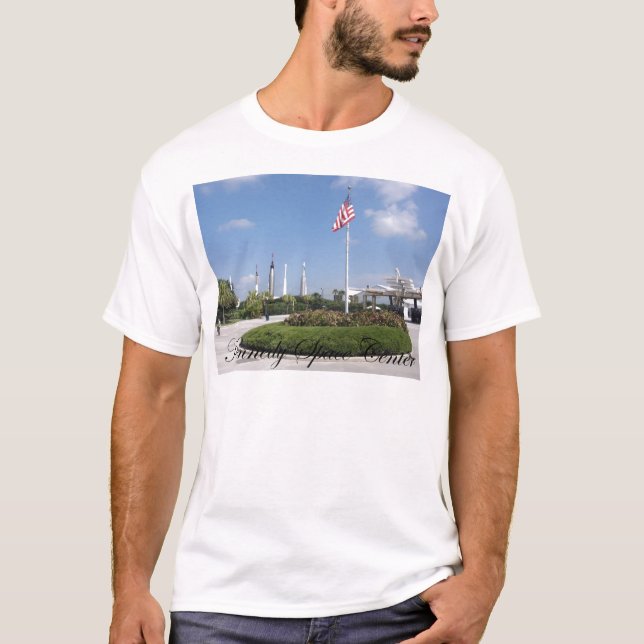 Camiseta Centro espacial de John F. Kennedy (Anverso)