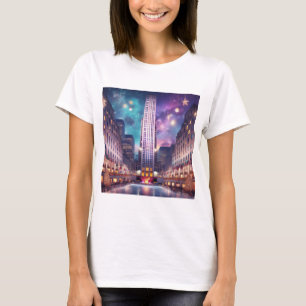 Camiseta Centro Festividad Rockefeller NYC