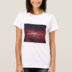 Camiseta Centro Galáctico Vía Láctea, Estrellas, Nubes, Clu