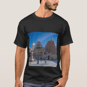 Camiseta Centro histórico de Riga, Letonia