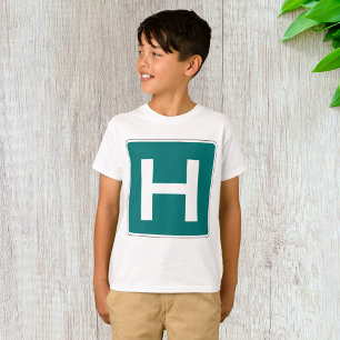 Camiseta Centro Médico de Emergencia de Rótulo de Carretera