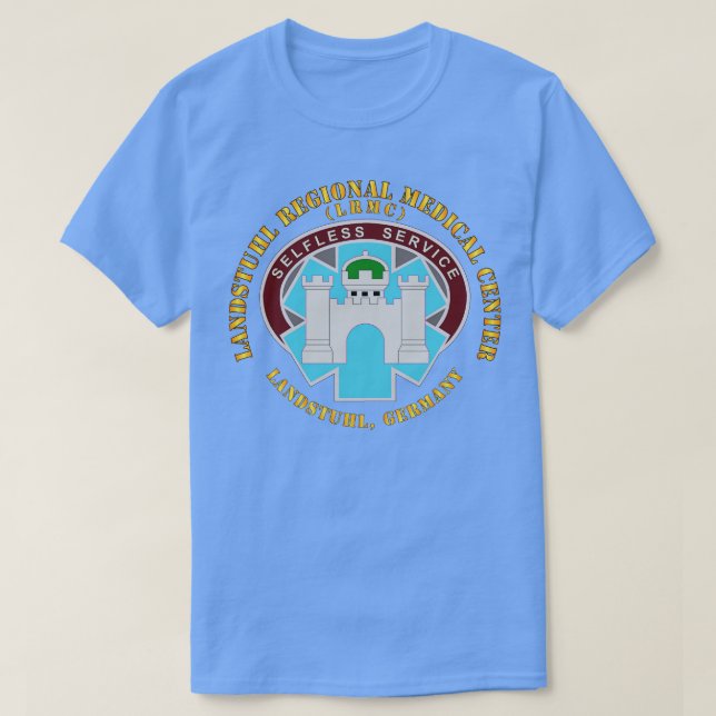 Camiseta Centro Médico Regional Landstuhl Alemania (Diseño del anverso)