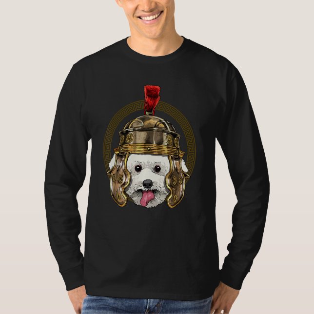 Camiseta Centurion Bichon Frise Ancient Rome Roman Empire D (Anverso)