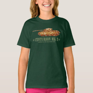 Camiseta Centurion MK 3 Tank británico MBT de la Guerra Frí