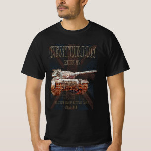 Camiseta Centurion MK 5 MBT. Tanque de batalla principal br