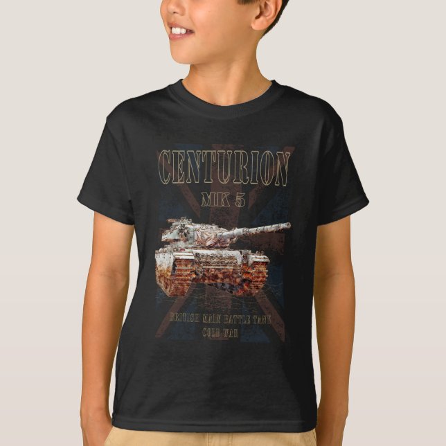 Camiseta Centurion MK 5 MBT. Tanque de batalla principal br (Anverso)