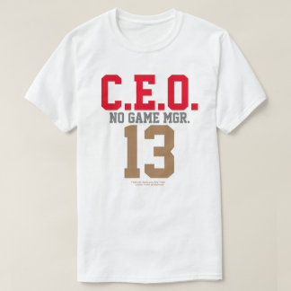 CAMISETA CEO-13 NO GESTOR DE JUEGOS