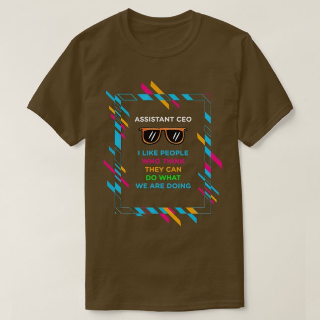 Camiseta CEO ASSISTENTE Classic TShirt (Diseño del anverso)