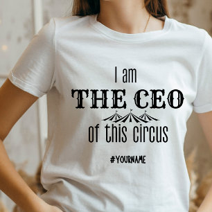 Camiseta CEO Busy Momlife Cute Funny Día de la Madre Regalo
