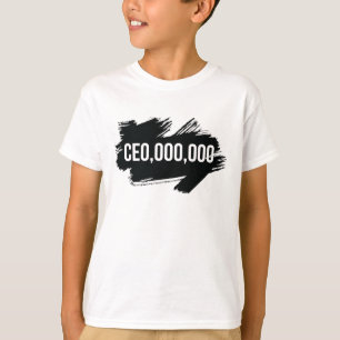 Camiseta CEO, empresario 000.000