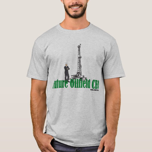 Camiseta CEO futuro del campo petrolífero (Anverso)