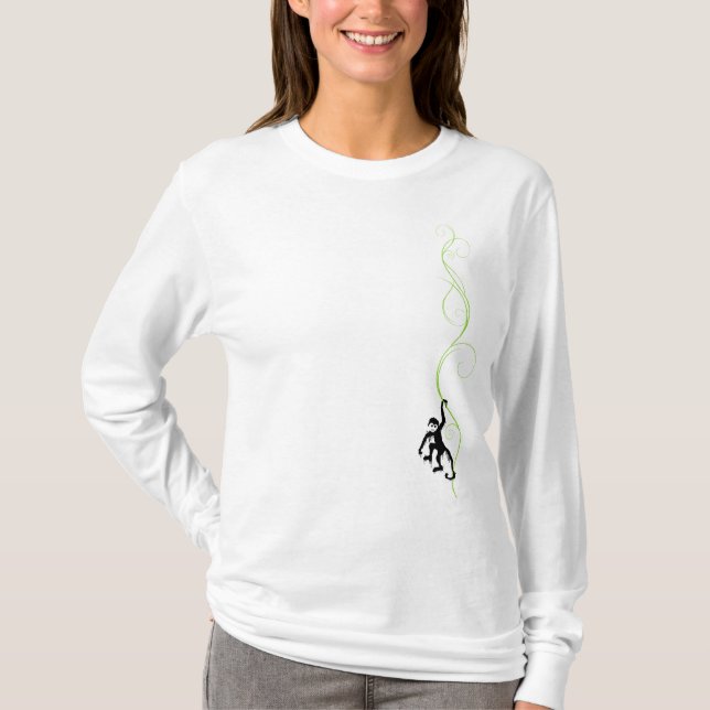 Camiseta cepa de mono (Anverso)