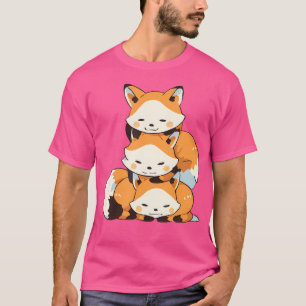 Camiseta Cepas de carne de animales de bosque Lazy Tired Fo
