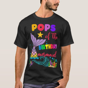 Camiseta Cepas De La Familia De La Sirena De Cumpleaños _3