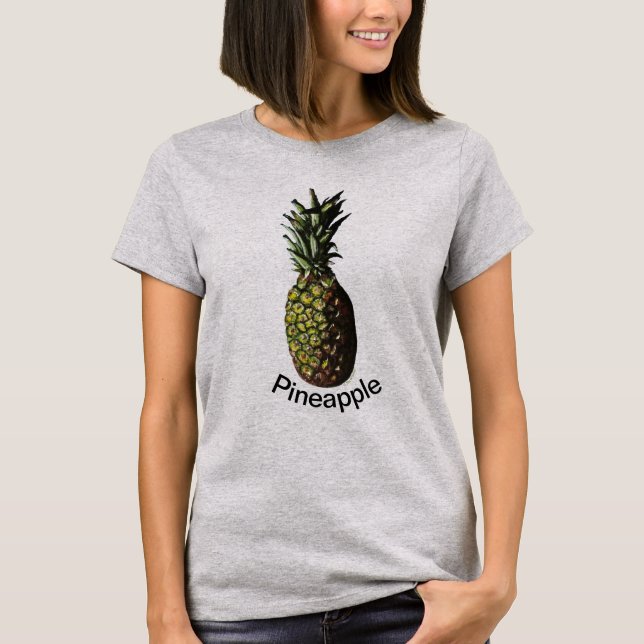 Camiseta Cepas femeninas de piña (Anverso)