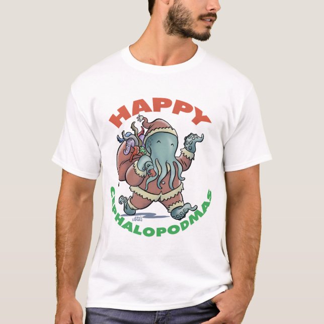 Camiseta Cephalopodmas feliz (Anverso)